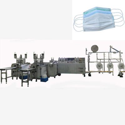 China CE Certified 3 Ply Disposable Surgical Medical Non Woven Face Mask Making Machine
